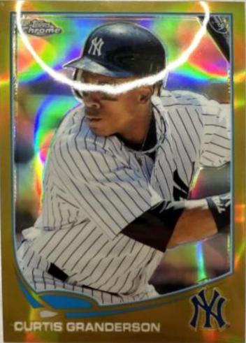 Curtis Granderson [Gold Refractor] #195