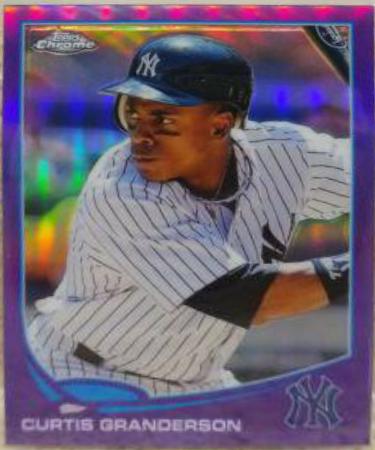 Curtis Granderson [Purple Refractor] #195