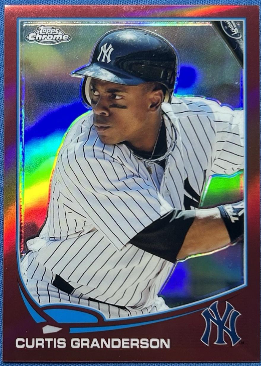 Curtis Granderson [Red Refractor] #195