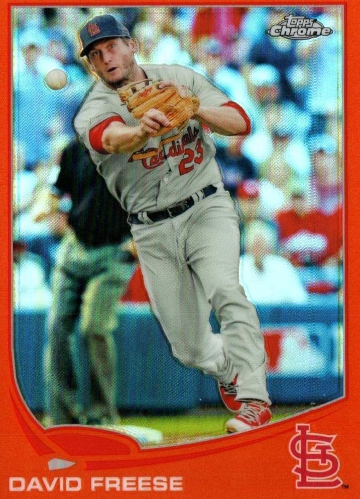 David Freese [Orange Refractor] #135
