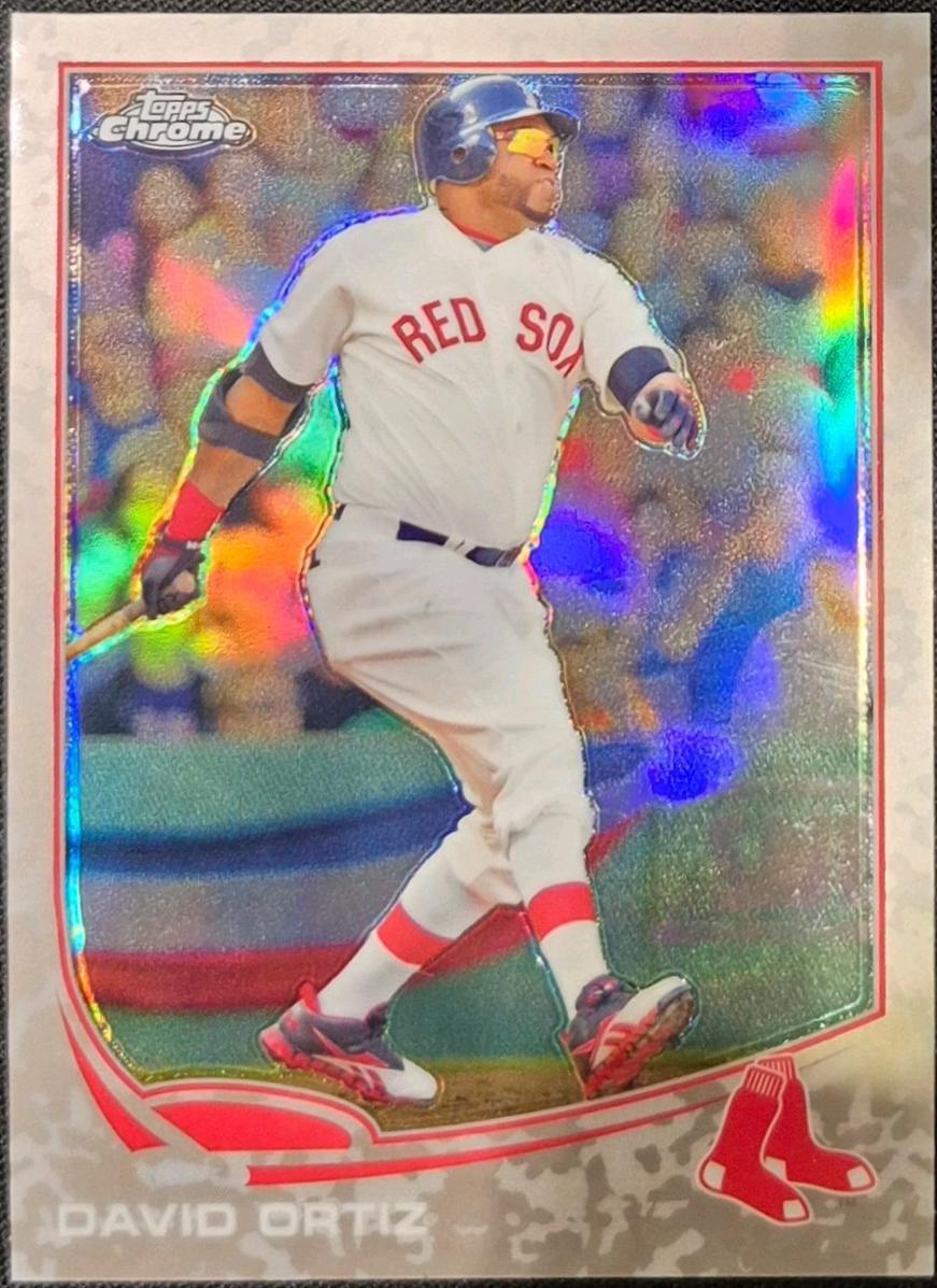 David Ortiz [Camo Refractor] #79