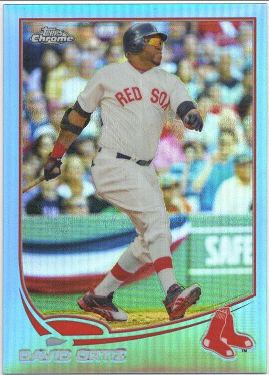 David Ortiz [Swinging Blue Refractor] #79