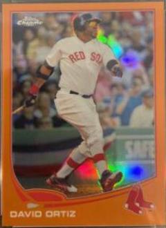 David Ortiz [Swinging Orange Refractor] #79