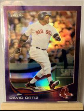 David Ortiz [Swinging Purple Refractor] #79