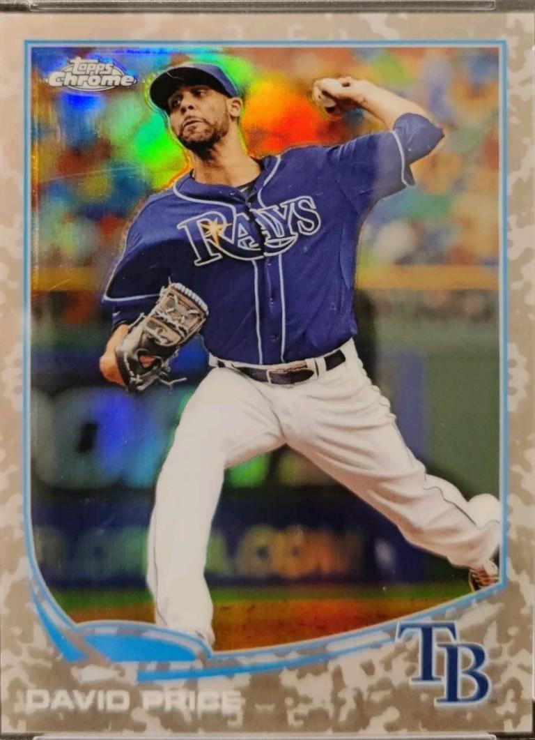 David Price [Pitching Camo Refractor] #127
