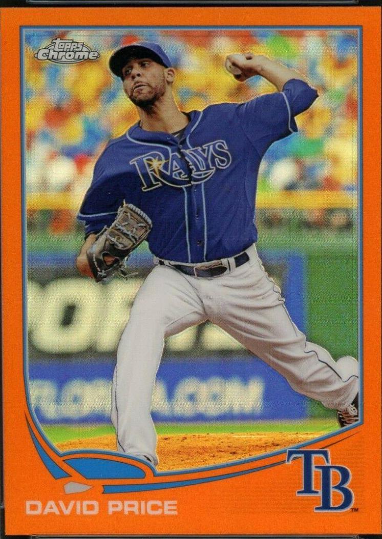 David Price [Pitching Orange Refractor] #127