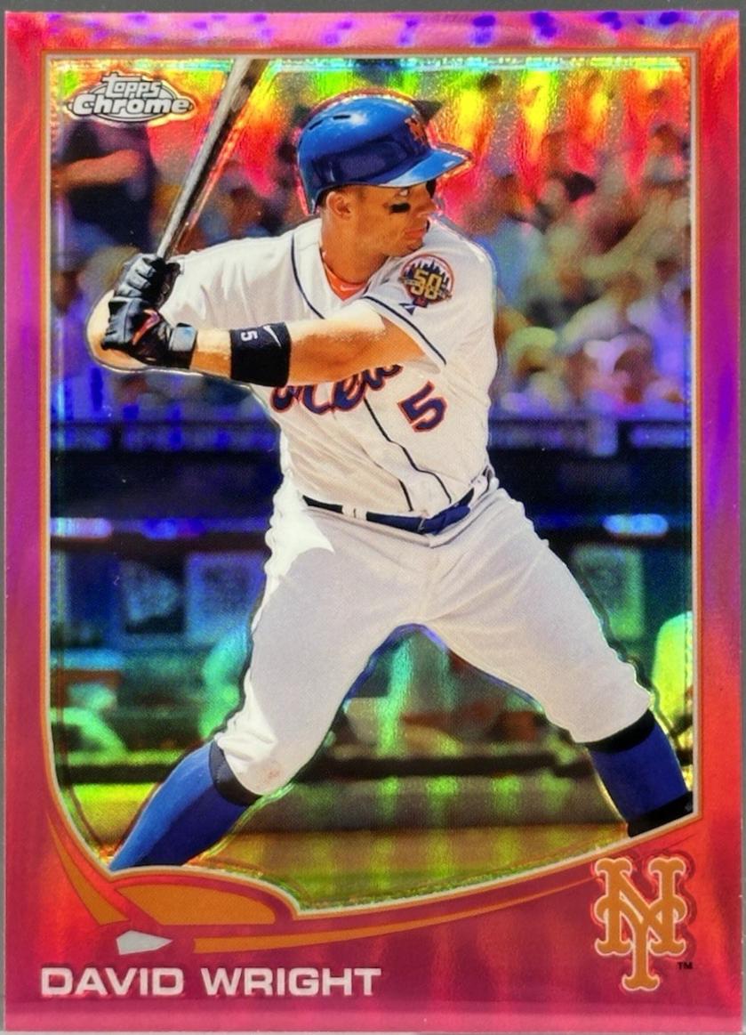 David Wright [Pink Refractor] #142