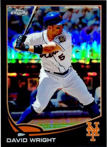 David Wright [Swinging Black Refractor] #142
