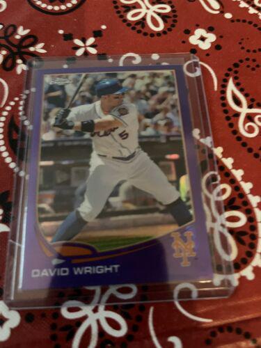 David Wright [Swinging Purple Refractor] #142