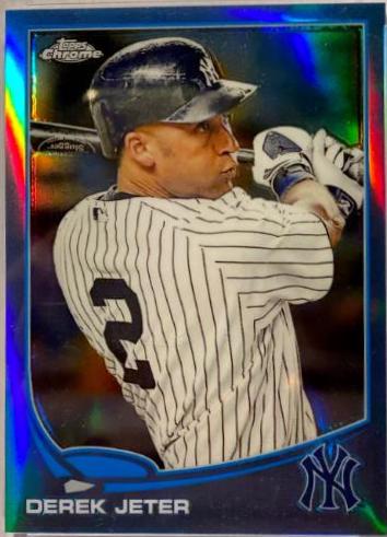 Derek Jeter [Blue Refractor] #10