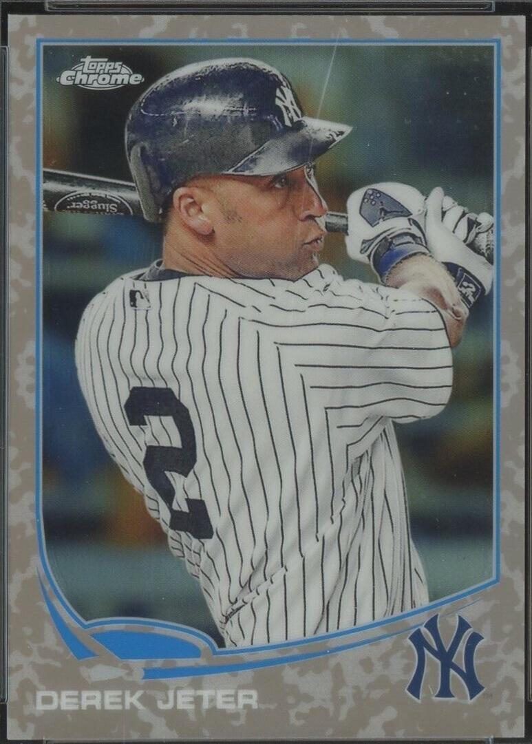 Derek Jeter [Camo Refractor] #10