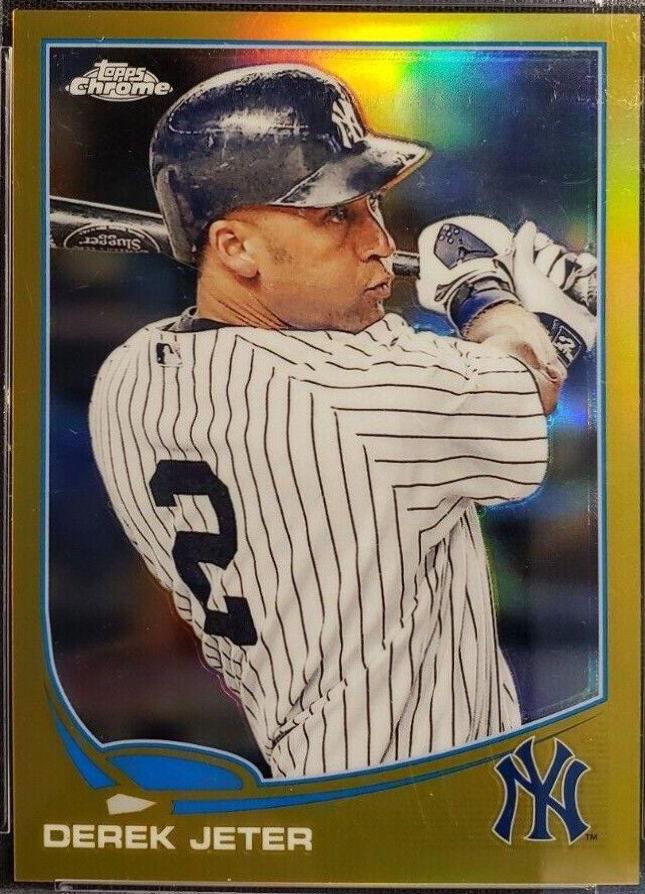 Derek Jeter [Gold Refractor] #10