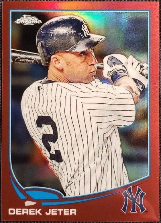 Derek Jeter [Red Refractor] #10
