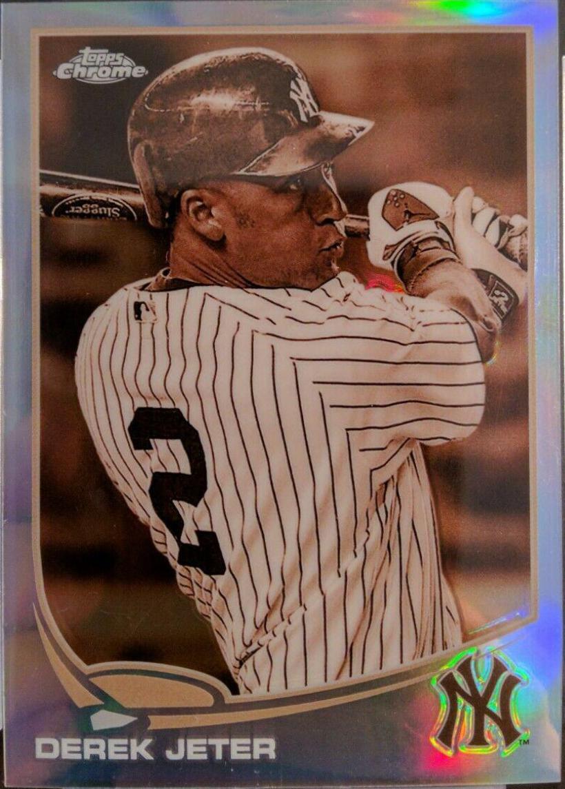 Derek Jeter [Sepia Refractor] #10