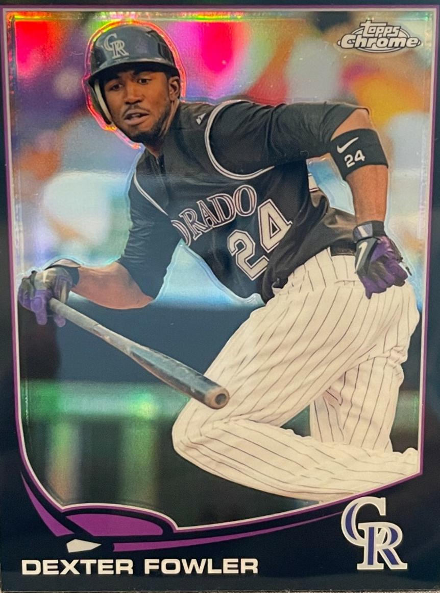 Dexter Fowler [Black Refractor] #191