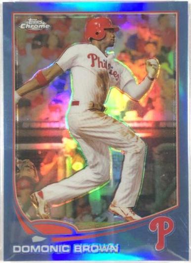 Domonic Brown [Blue Refractor] #215
