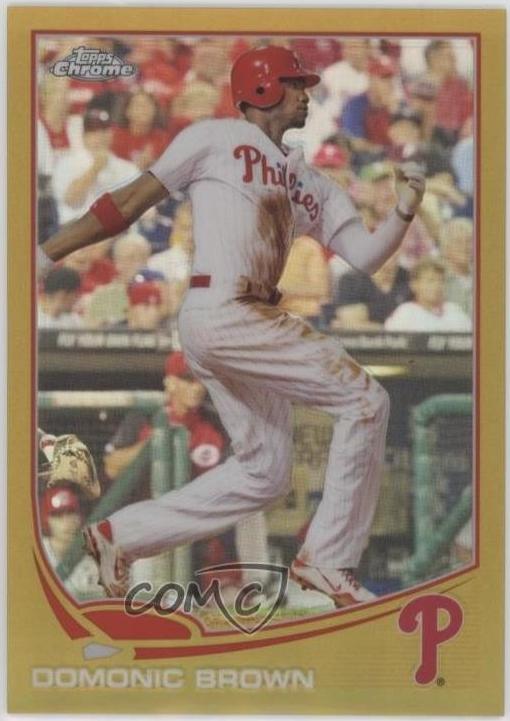 Domonic Brown [Gold Refractor] #215