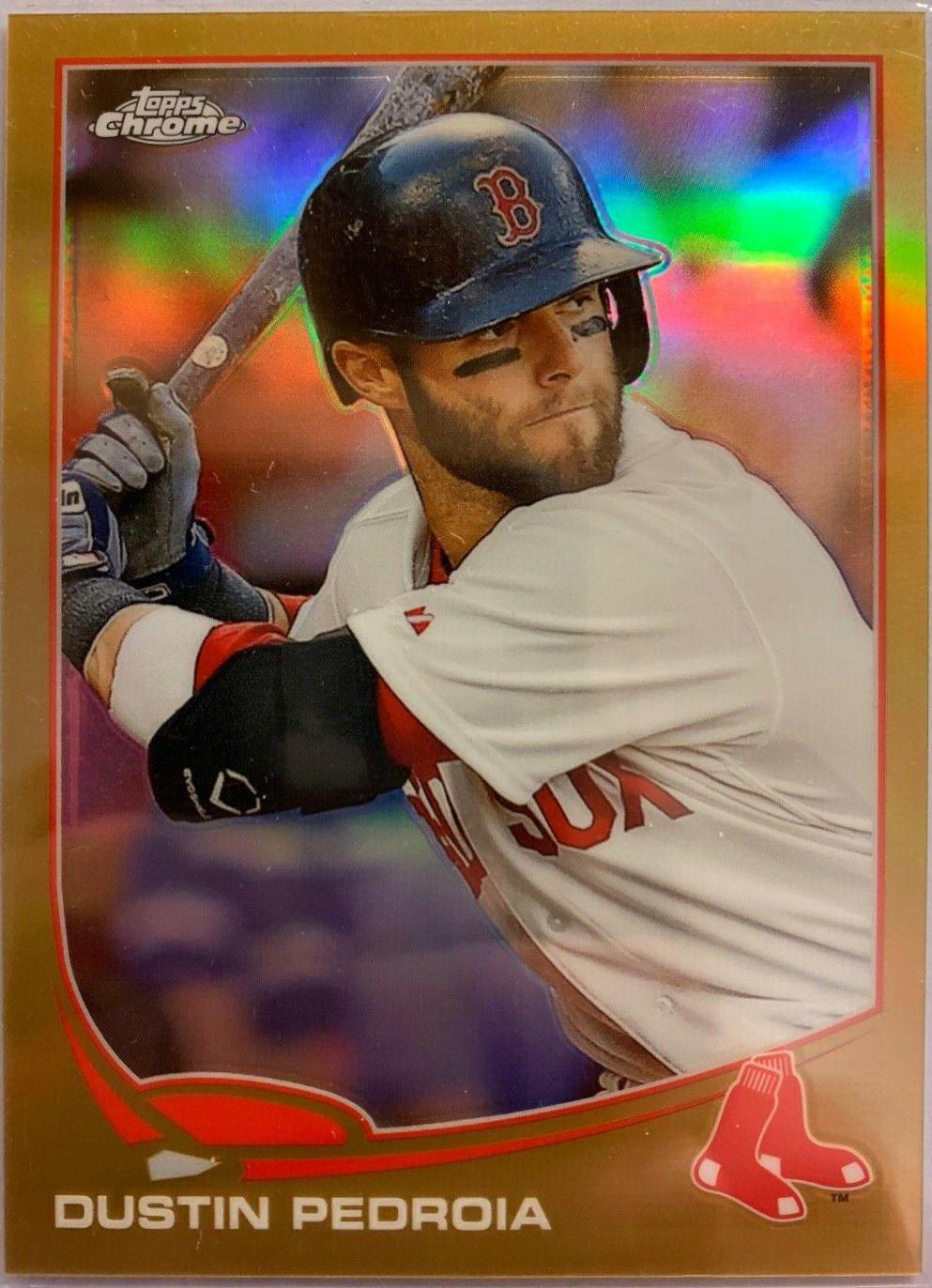 Dustin Pedroia [Gold Refractor] #92