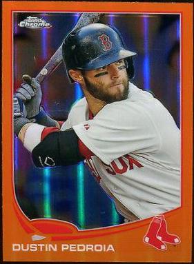 Dustin Pedroia [Orange Refractor] #92