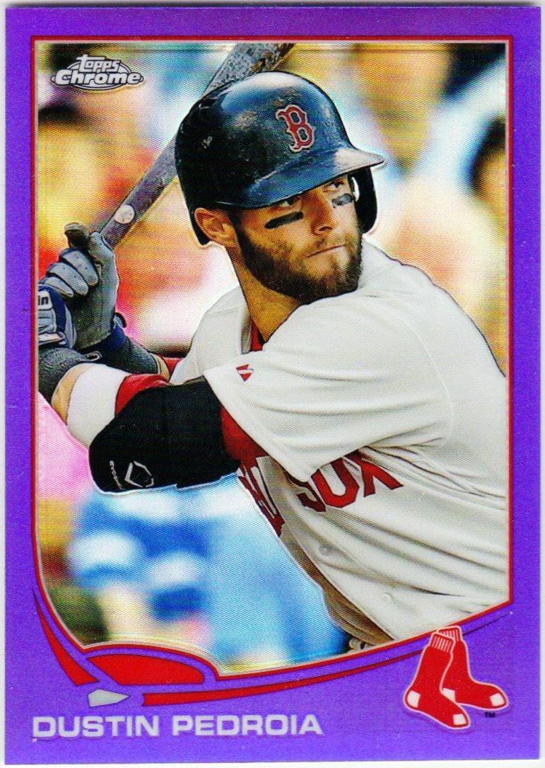 Dustin Pedroia [Purple Refractor] #92