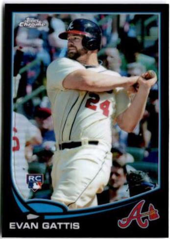 Evan Gattis [Black Refractor] #148