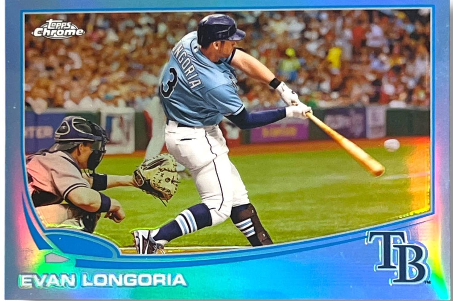 Evan Longoria [Blue Refractor] #11