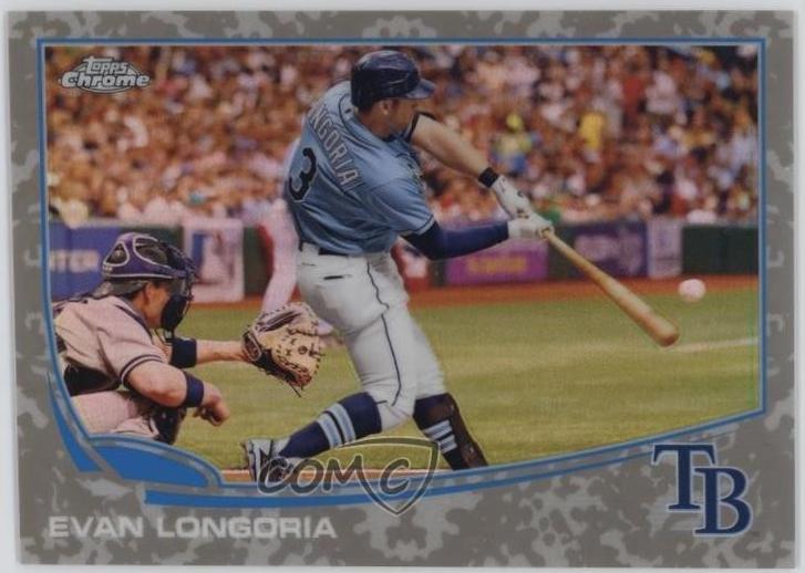 Evan Longoria [Camo Refractor] #11