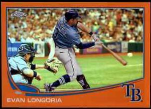 Evan Longoria [Orange Refractor] #11