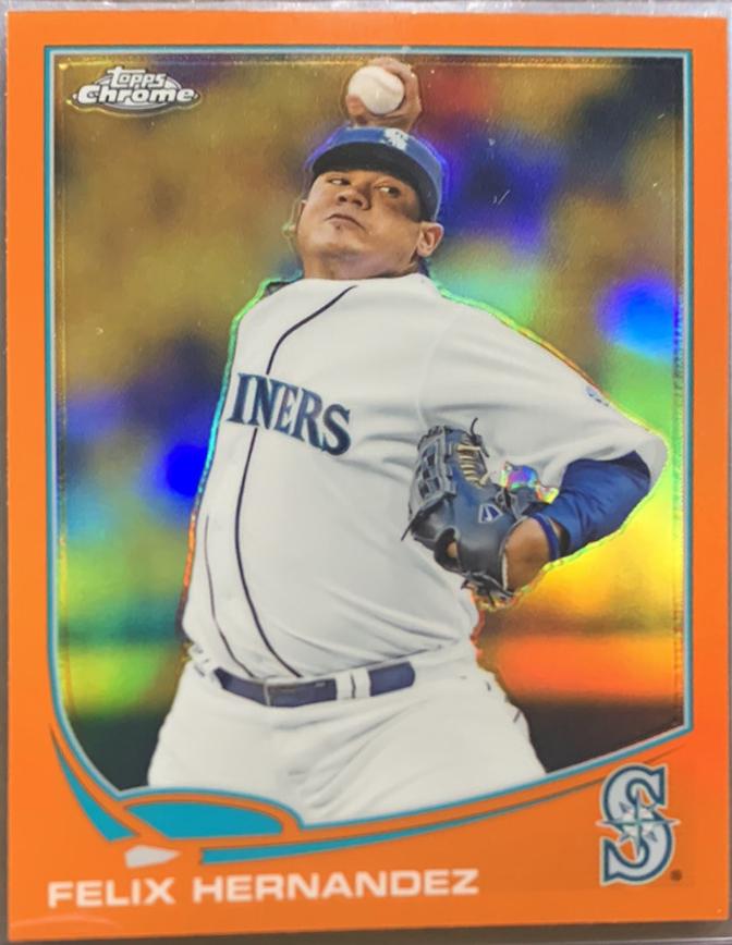 Felix Hernandez [Orange Refractor] #34