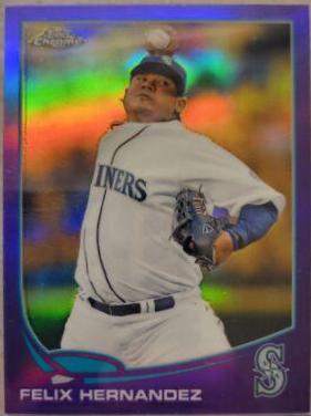 Felix Hernandez [Pitching Purple Refractor] #34