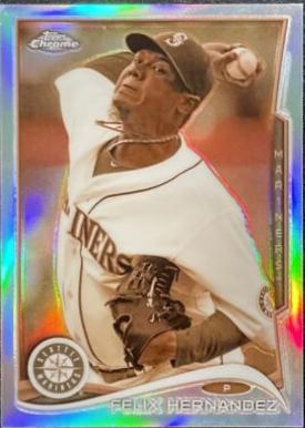 Felix Hernandez [Pitching Sepia Refractor] #34