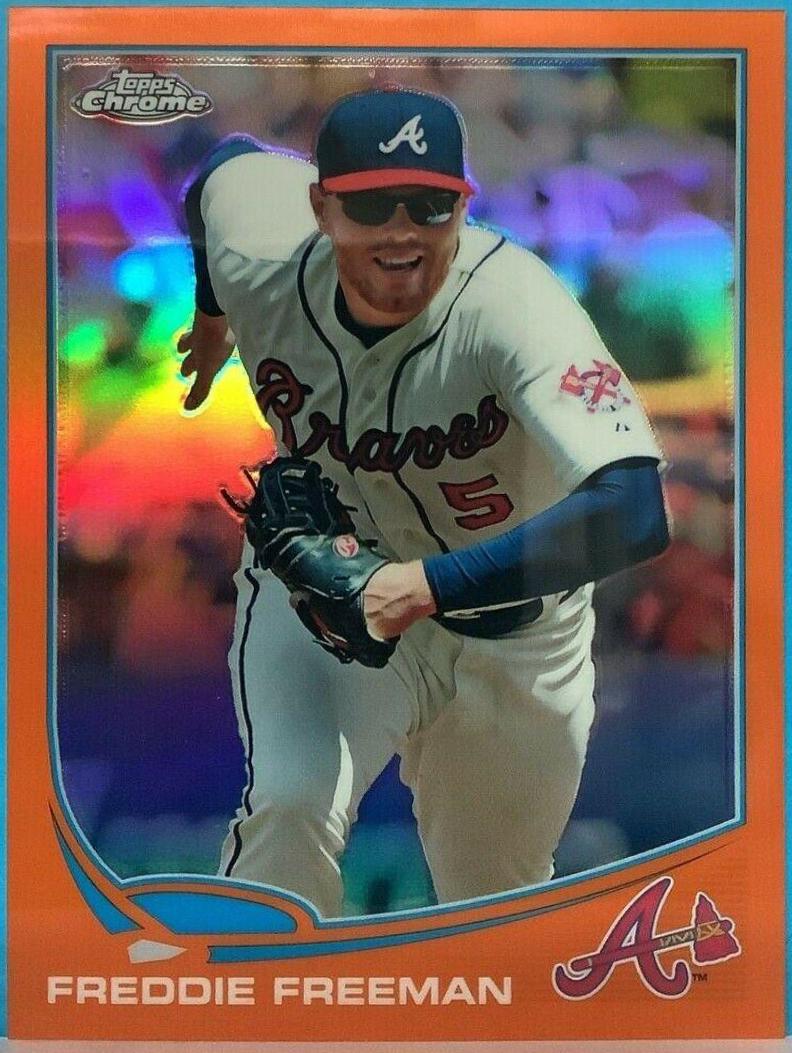 Freddie Freeman [Orange Refractor] #219