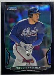 Freddie Freeman [Running Black Refractor] #219