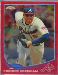 Freddie Freeman [Running Pink Refractor] #219