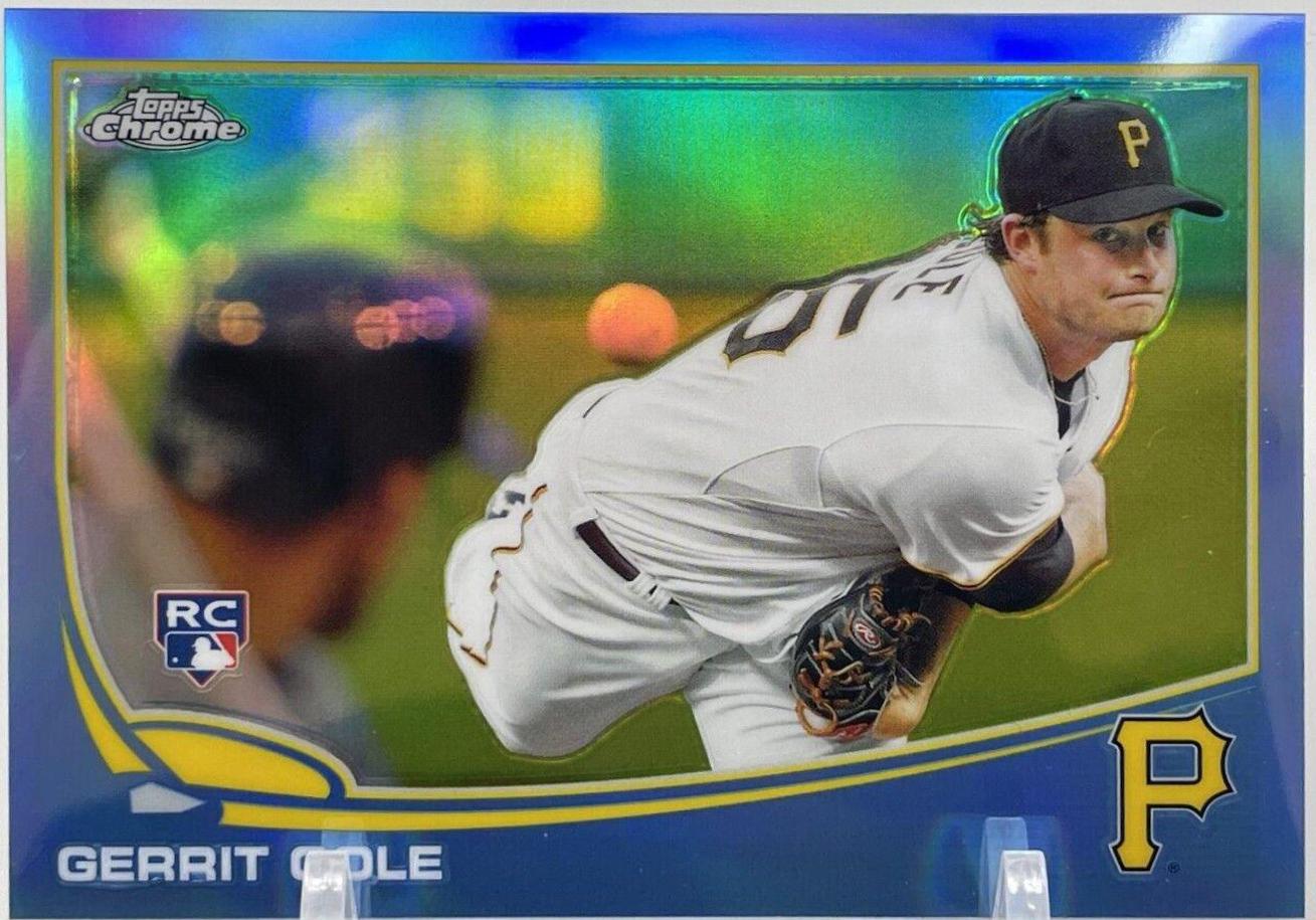 Gerrit Cole [Pitching Blue Refractor] #210