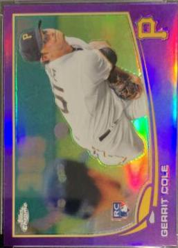 Gerrit Cole [Pitching Purple Refractor] #210