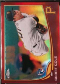 Gerrit Cole [Pitching Red Refractor] #210
