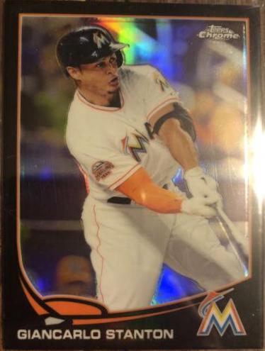 Giancarlo Stanton [Black Refractor] #197