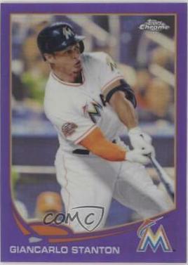 Giancarlo Stanton [Purple Refractor] #197