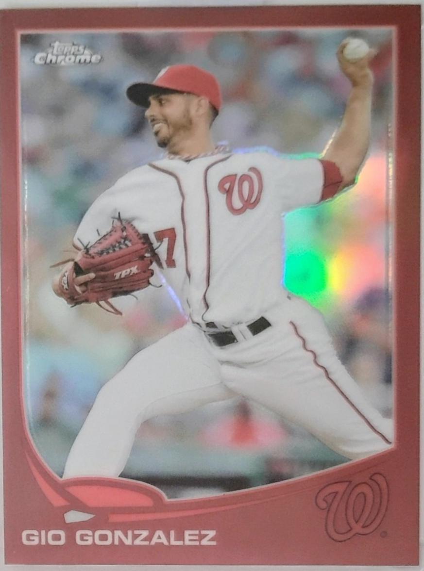 Gio Gonzalez [Red Refractor] #213