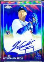 Hyun Jin Ryu [Autograph Blue Refractor] #25