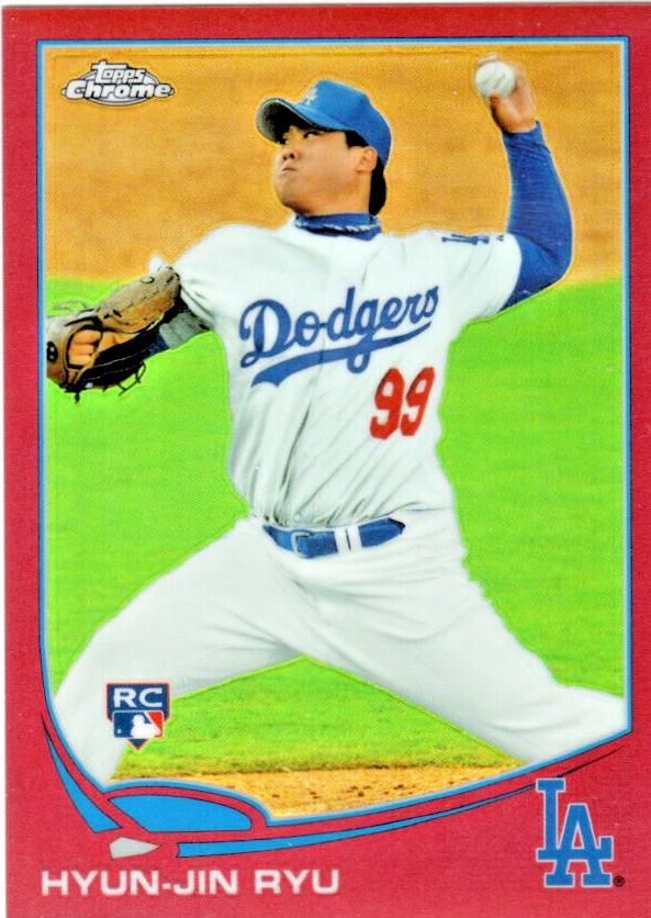 Hyun Jin Ryu [Pitching Red Refractor] #25
