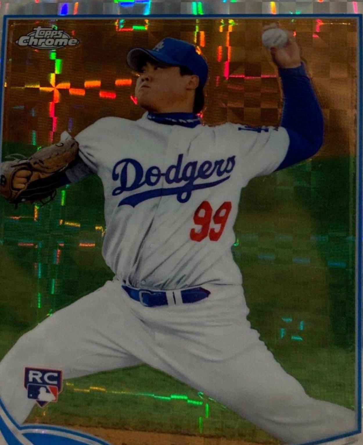 Hyun Jin Ryu [Pitching Xfractor] #25