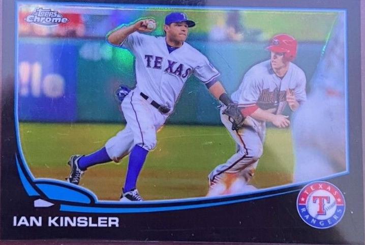 Ian Kinsler [Black Refractor] #160