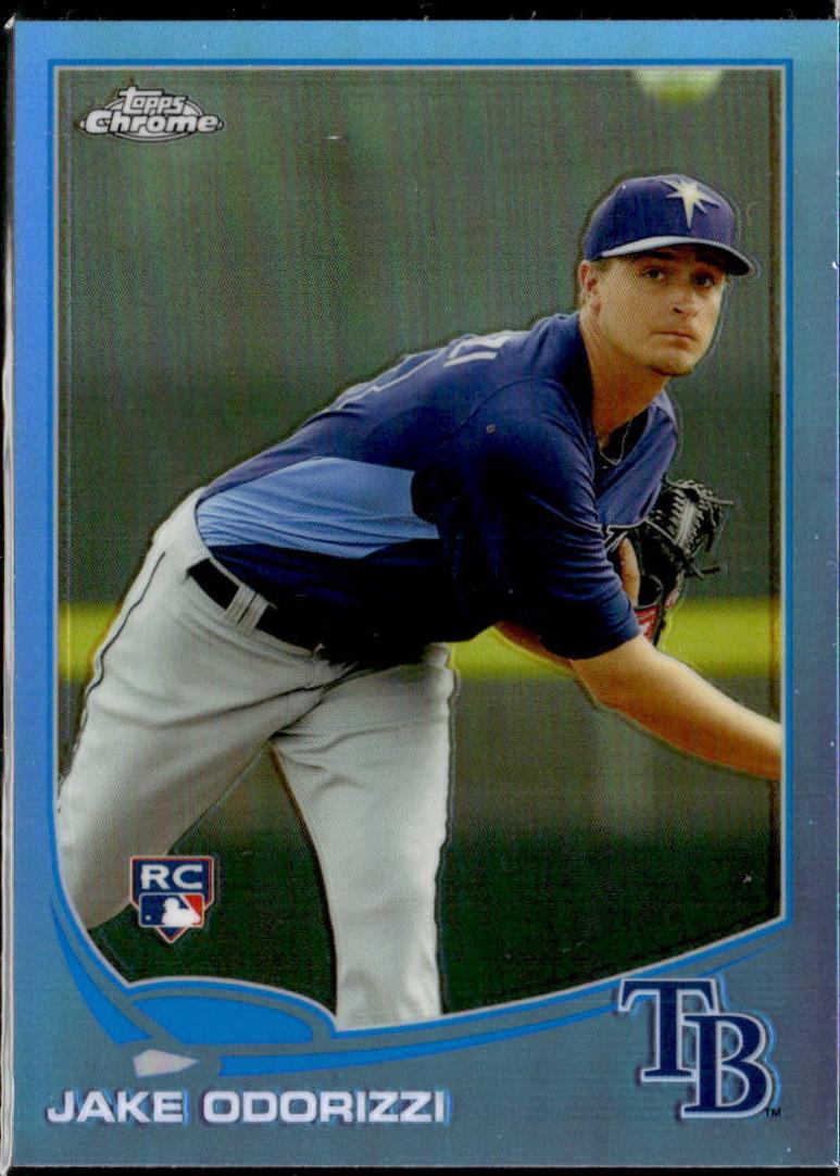 Jake Odorizzi [Autograph Blue Refractor] #192