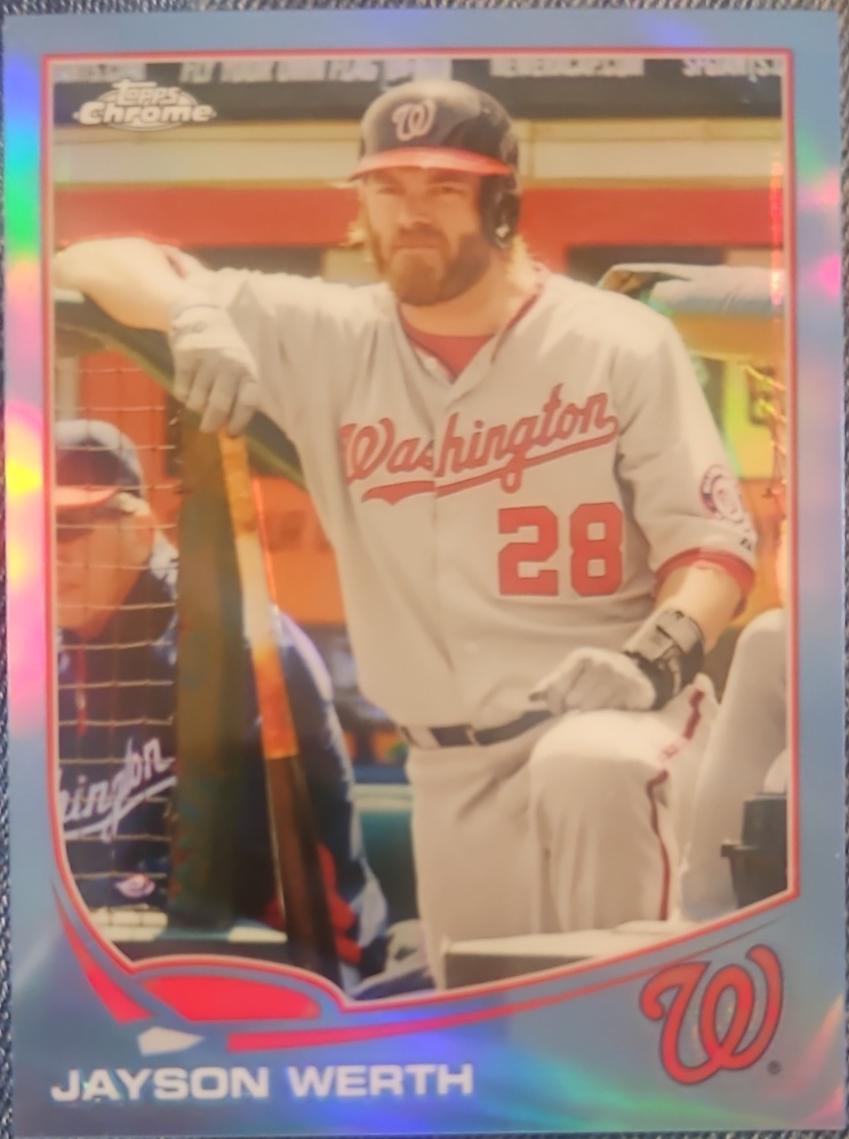 Jayson Werth [Blue Refractor] #41