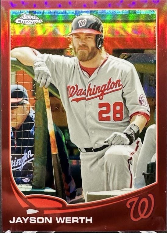 Jayson Werth [Red Refractor] #41