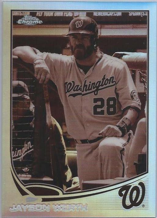 Jayson Werth [Sepia Refractor] #41