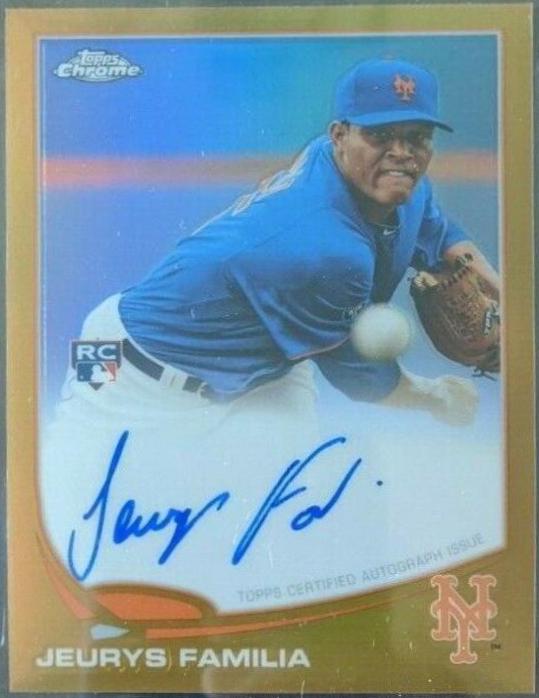 Jeurys Familia [Autograph Sepia Refractor] #59