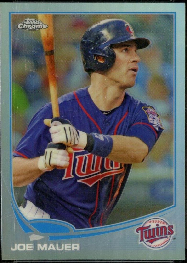 Joe Mauer [Swinging Refractor] #38